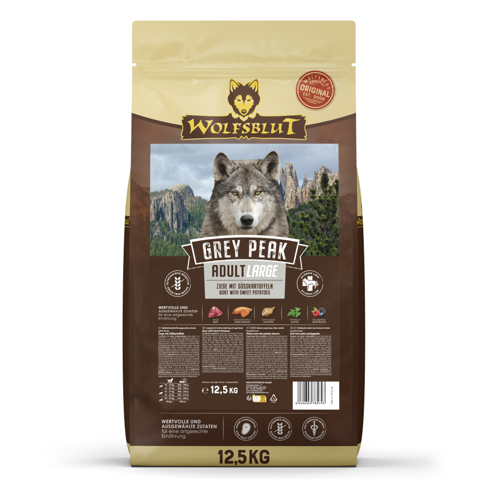 Wolfsblut | Grey Peak | Large Breed | 12,5 kg