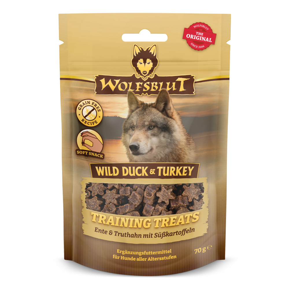 Wolfsblut | Wild Duck & Turkey | Training Treats | 70 g