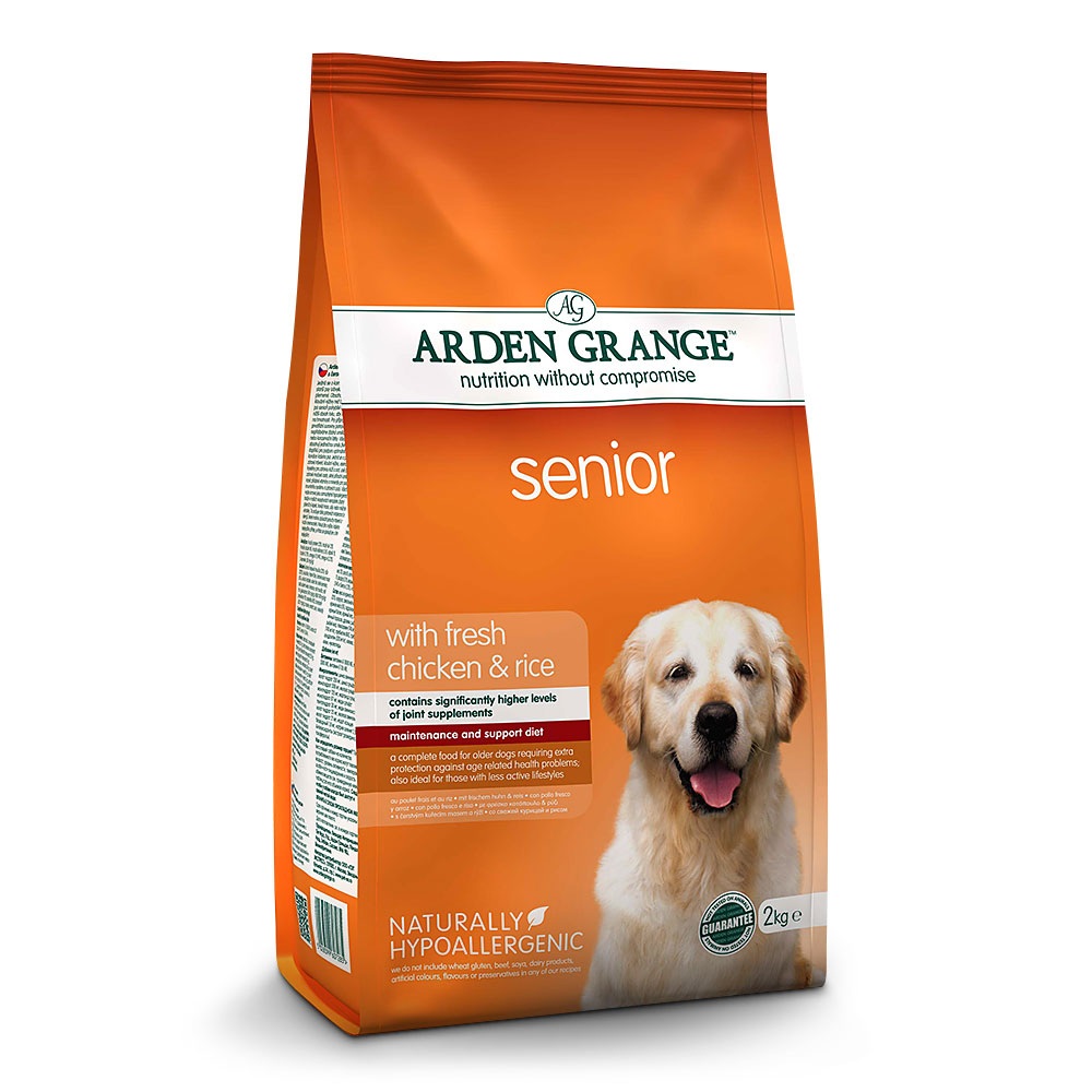 Arden Grange | Mit frischem Huhn & Reis | Senior | 2 kg
