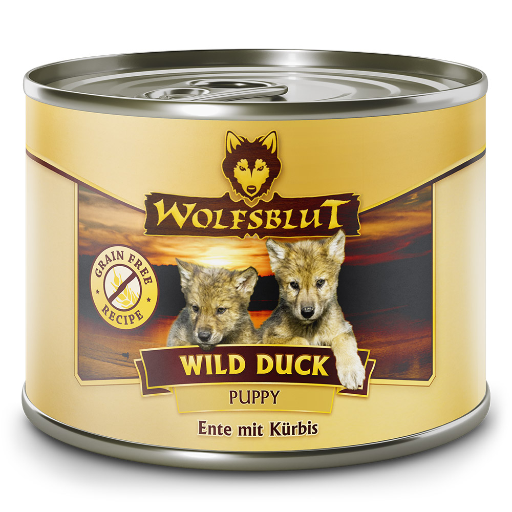 Wolfsblut | Wild Duck | Puppy | 6 x 200 g