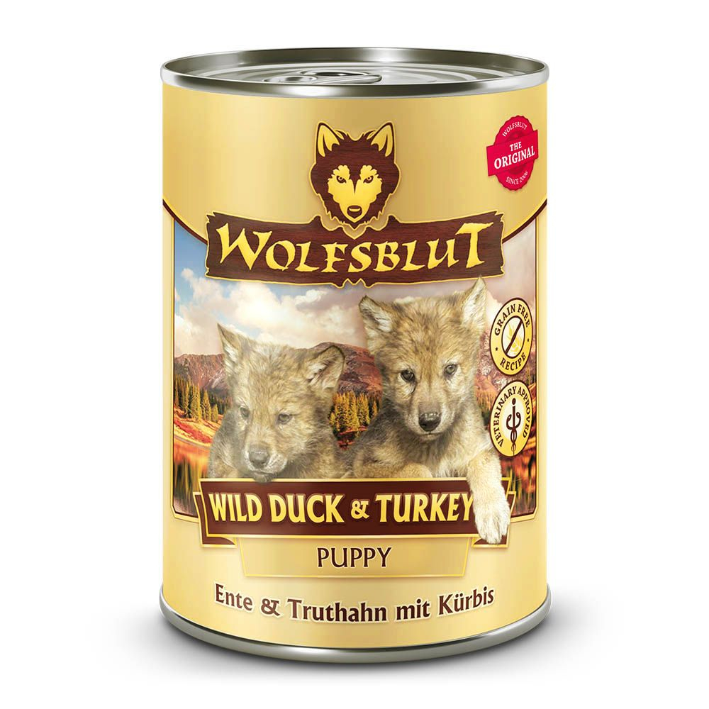 Wolfsblut | Wild Duck & Turkey | Puppy | 6 x 395 g