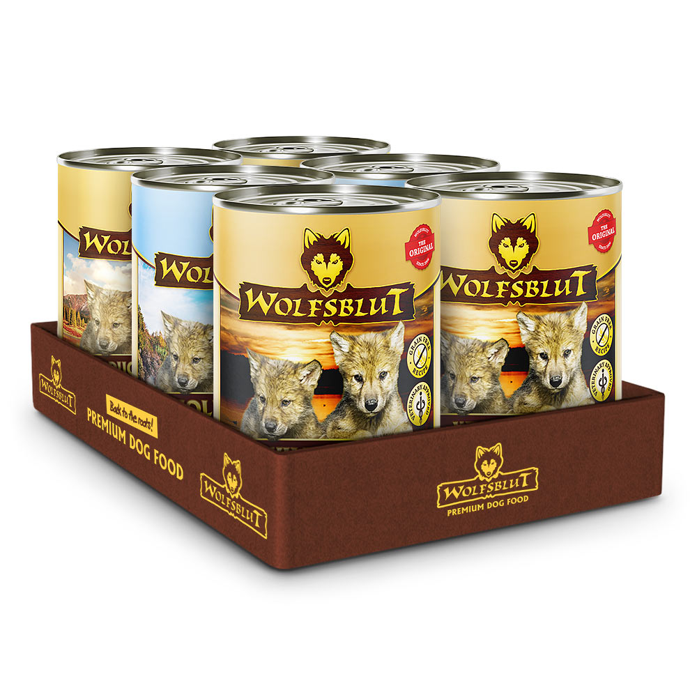 Wolfsblut | Mixpaket | Puppy | 6 x 395 g