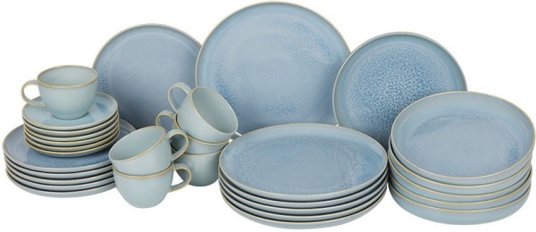 like. by Villeroy & Boch Crafted Blueberry Basic-Set für 6 Personen / 30 Teile