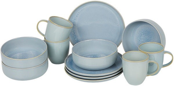 like. by Villeroy & Boch Crafted Blueberry Frühstücks-Set für 4 Personen / 12 Teile A U S L A U F !
