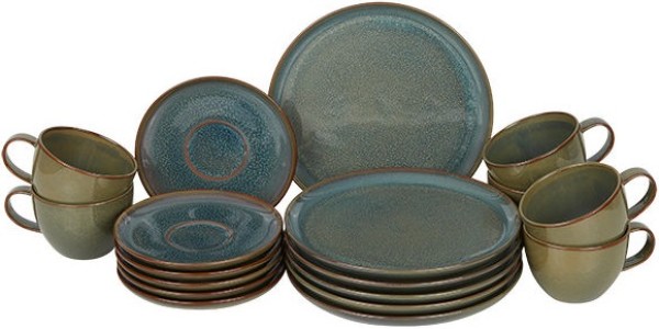 like. by Villeroy & Boch Crafted Breeze Kaffee-Set für 6 Personen / 18 Teile