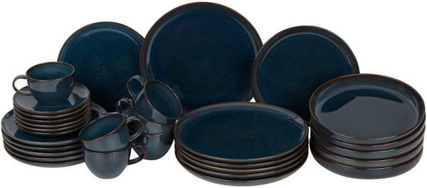 like. by Villeroy & Boch Crafted Denim Basic-Set für 6 Personen / 30 Teile