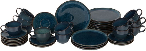 like. by Villeroy & Boch Crafted Denim Kaffee-Set für 12 Personen / 36 Teile