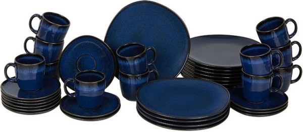 like. by Villeroy & Boch Lave Bleu Kaffee-Set für 12 Personen / 36 Teile A U S L A U F !