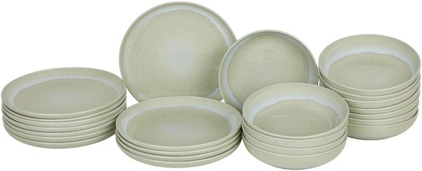 like. by Villeroy & Boch Perlemor Alga Tafel-Set für 12 Personen / 24 Teile