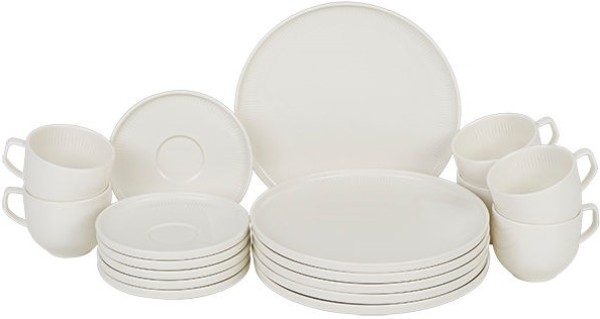 Villeroy & Boch Afina Kaffee-Set für 6 Personen / 18 Teile