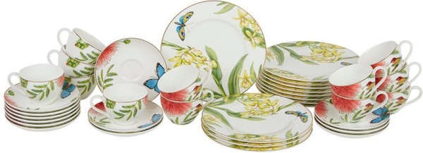 Villeroy & Boch Amazonia Anmut Kaffee-Set für 12 Personen / 36 Teile