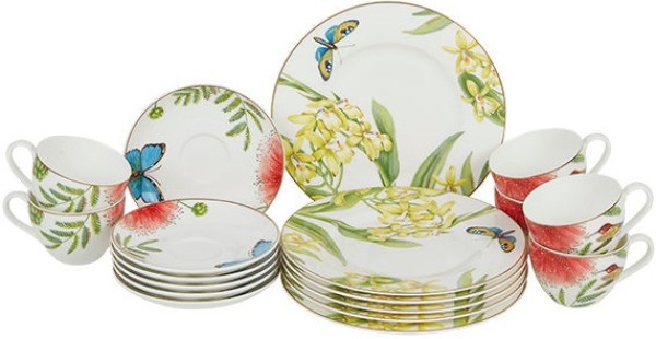 Villeroy & Boch Amazonia Anmut Kaffee-Set für 6 Personen / 18 Teile