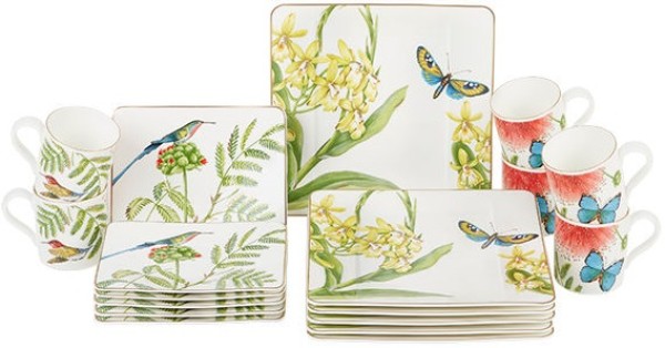 Villeroy & Boch Amazonia Kaffee-Set für 6 Personen / 18 Teile