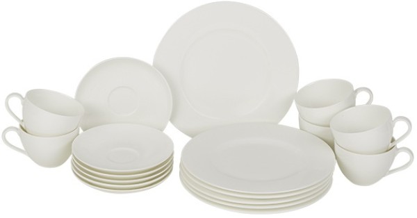 Villeroy & Boch Anmut Kaffee-Set für 6 Personen / 18 Teile