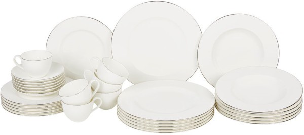 Villeroy & Boch Anmut Platinum No.1 Basic-Set für 6 Personen / 30 Teile