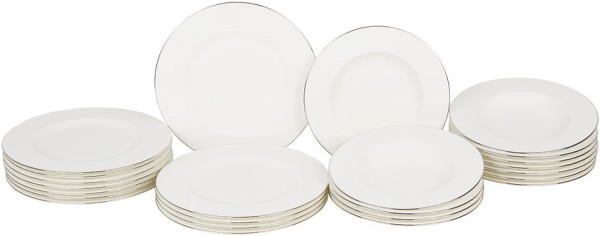Villeroy & Boch Anmut Platinum No.1 Tafel-Set für 12 Personen / 24 Teile