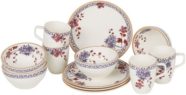 Villeroy & Boch Artesano Provençal Lavendel Frühstücks-Set für 4 Personen / 12 Teile A U S L A U F !