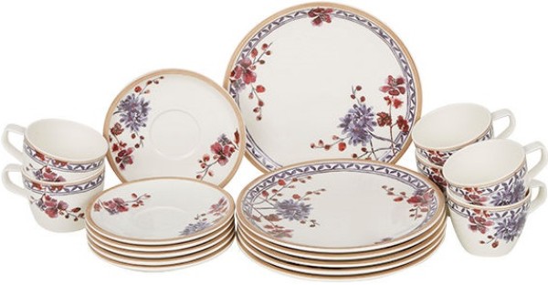 Villeroy & Boch Artesano Provençal Lavendel Kaffee-Set für 6 Personen / 18 Teile A U S L A U F !