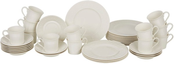 Villeroy & Boch Cellini Kaffee-Set für 12 Personen / 36 Teile