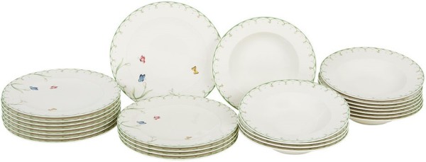 Villeroy & Boch Colourful Spring Tafel-Set für 12 Personen / 24 Teile