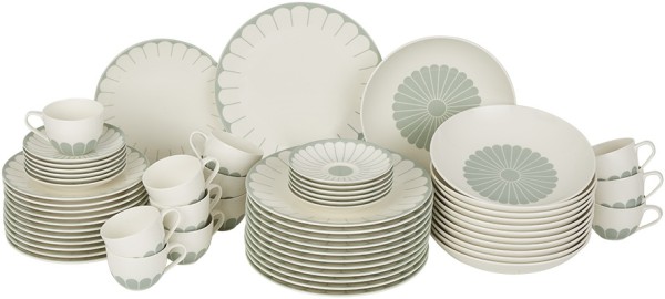 Villeroy & Boch Fleur Vert Basic-Set für 12 Personen / 60 Teile