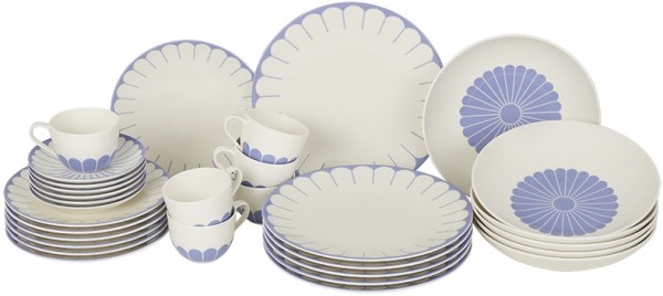Villeroy & Boch Fleur Bleu Basic-Set für 6 Personen / 30 Teile