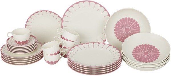 Villeroy & Boch Fleur Cassis Basic-Set für 6 Personen / 30 Teile