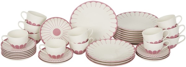 Villeroy & Boch Fleur Cassis Kaffee-Set für 12 Personen / 36 Teile