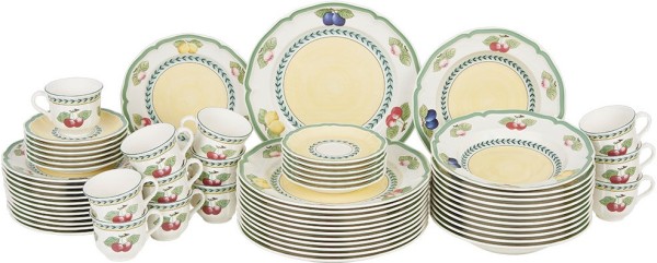 Villeroy & Boch French Garden Fleurence Basic-Set für 12 Personen / 60 Teile
