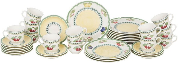 Villeroy & Boch French Garden Fleurence Kaffee-Set für 12 Personen / 36 Teile