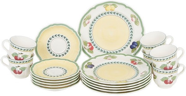 Villeroy & Boch French Garden Fleurence Kaffee-Set für 6 Personen / 18 Teile