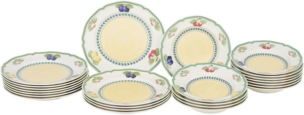 Villeroy & Boch French Garden Fleurence Tafel-Set für 12 Personen / 24 Teile