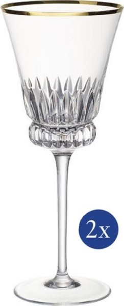 Villeroy & Boch Grand Royal Gold Rotweinkelch Set 2tlg.
