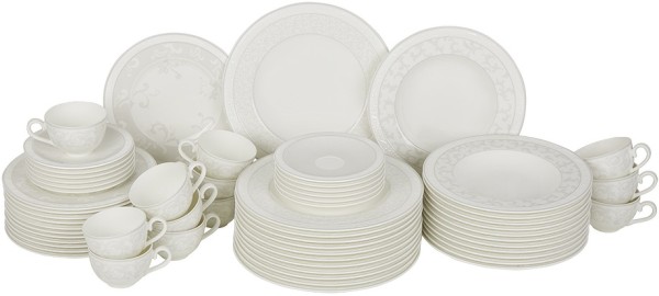 Villeroy & Boch Gray Pearl Basic-Set für 12 Personen / 60 Teile