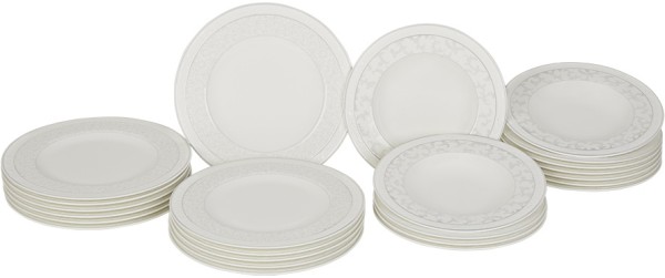 Villeroy & Boch Gray Pearl Tafel-Set für 12 Personen / 24 Teile