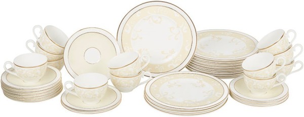 Villeroy & Boch Ivoire Kaffee-Set für 12 Personen / 36 Teile