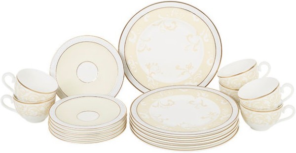 Villeroy & Boch Ivoire Kaffee-Set für 6 Personen / 18 Teile