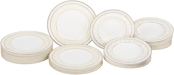 Villeroy & Boch Ivoire Tafel-Set für 12 Personen / 24 Teile