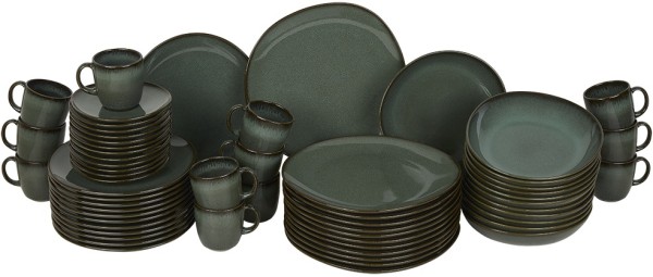 like. by Villeroy & Boch Lave Vert Basic-Set für 12 Personen / 60 Teile
