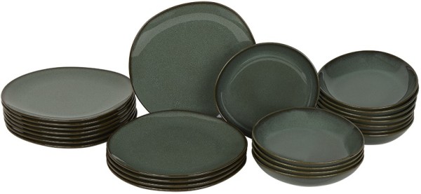 like. by Villeroy & Boch Lave Vert Tafel-Set für 12 Personen / 24 Teile