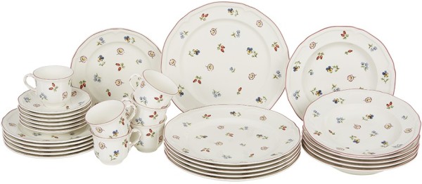 Villeroy & Boch Petite Fleur Basic-Set für 6 Personen / 30 Teile