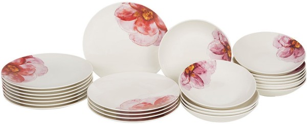 Villeroy & Boch Rose Garden Tafel-Set für 12 Personen / 24 Teile A U S L A U F !