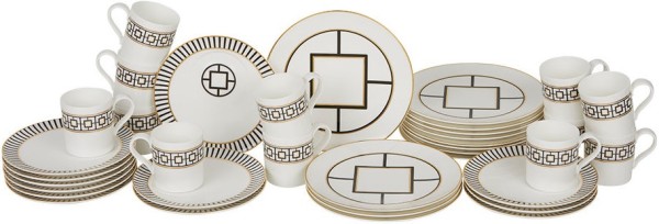 Villeroy & Boch Signature MetroChic Kaffee-Set für 12 Personen / 36 Teile