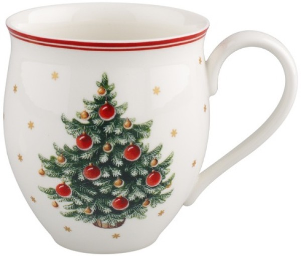 Villeroy & Boch Toy's Delight Becher mit Henkel: Tannenbaum