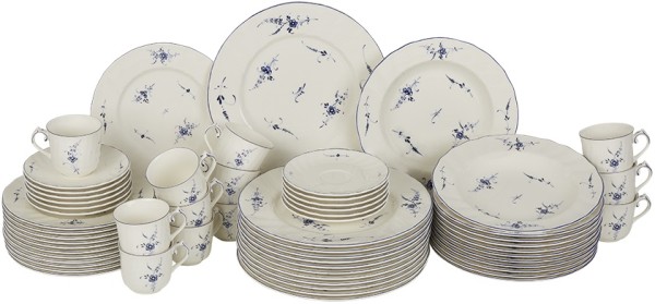 Villeroy & Boch Vieux Luxembourg Basic-Set für 12 Personen / 60 Teile