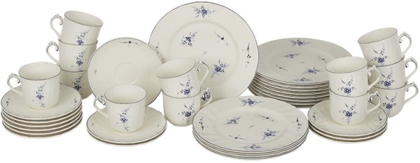 Villeroy & Boch Vieux Luxembourg Kaffee-Set für 12 Personen / 36 Teile