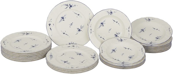 Villeroy & Boch Vieux Luxembourg Tafel-Set für 12 Personen / 24 Teile
