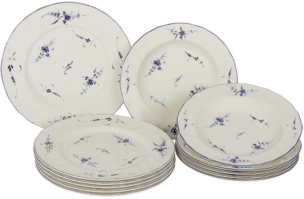 Villeroy & Boch Vieux Luxembourg Tafel-Set für 6 Personen / 12 Teile