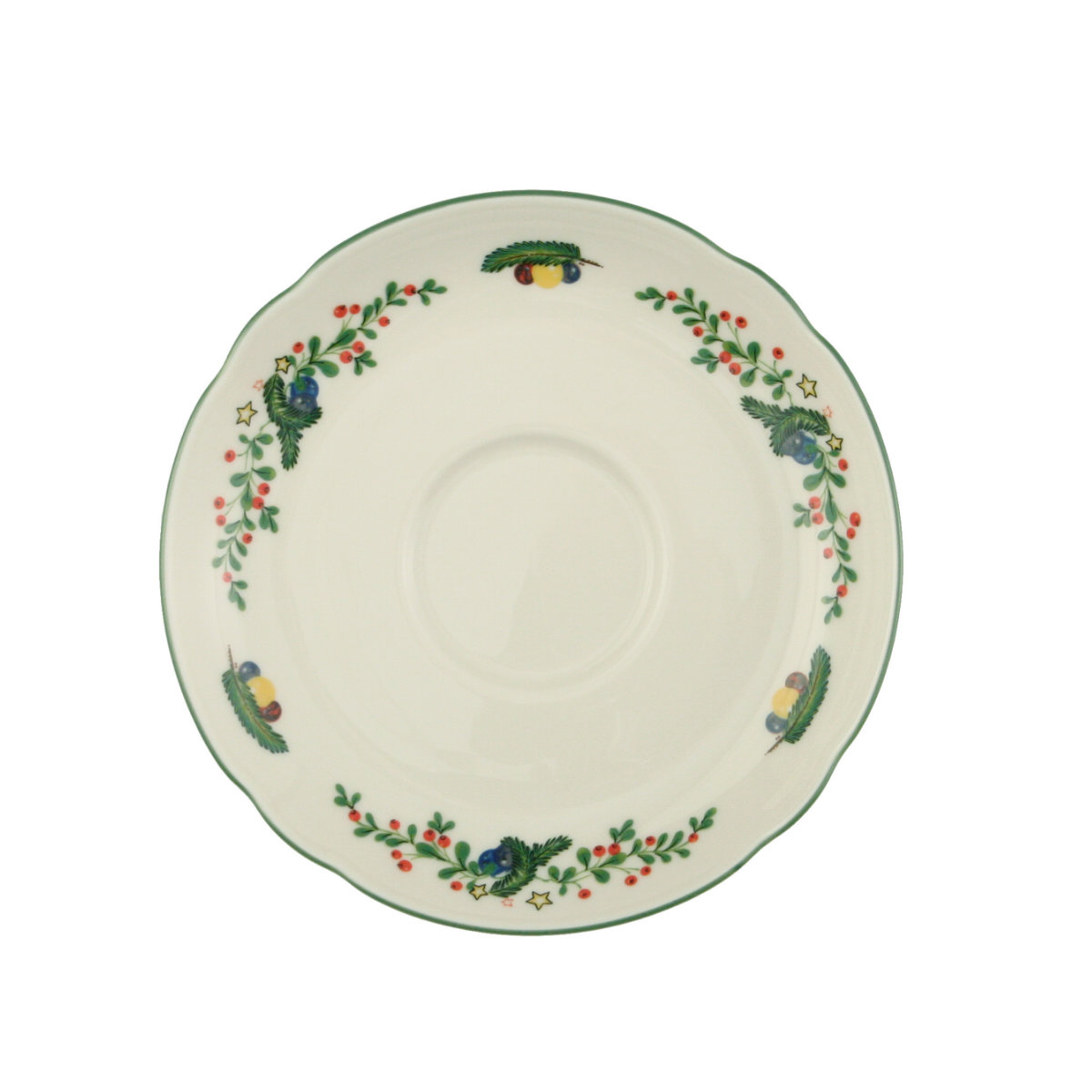 Seltmann Weiden Marie-Luise Weihnachten Tee Untertasse 13 cm