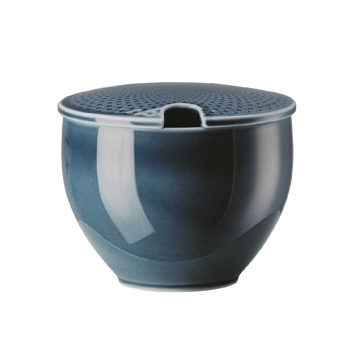 Rosenthal Junto Ocean Blue - Porzellan Zuckerdose 0,28 L